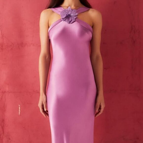 Redondo Brand Dress Color Purple Size Large - Picture 1 of 5